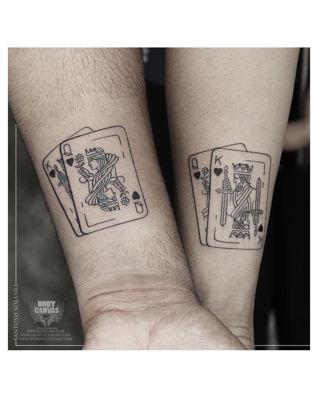 03 Creative Couple Tattoos That Celebrate Love S Eternal Bond Wrist