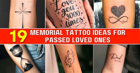 10 Ideal Tattoo Ideas For Lost Loved Ones 2024