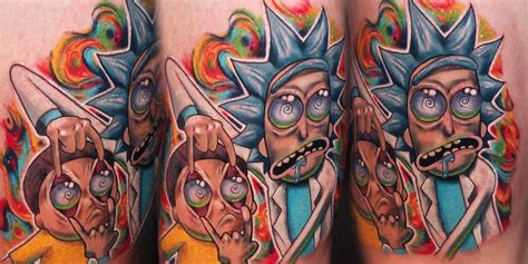 10 Tattoo Ideas For Fans Of Rick Morty