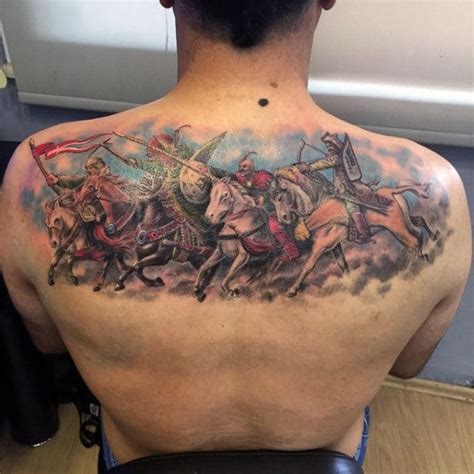 100 Warrior Tattoos For Men Battle Ready Design Ideas