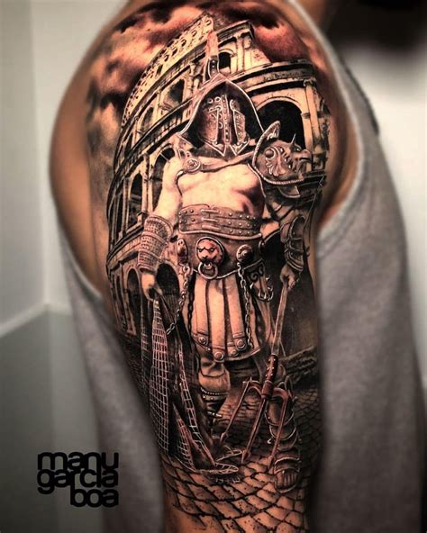 101 Amazing Gladiator Tattoos You Have Never Seen Before Outsons
