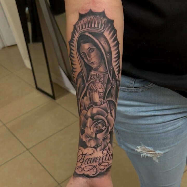 101 Amazing Virgin Mary Tattoo Ideas That Will Blow Your Mind