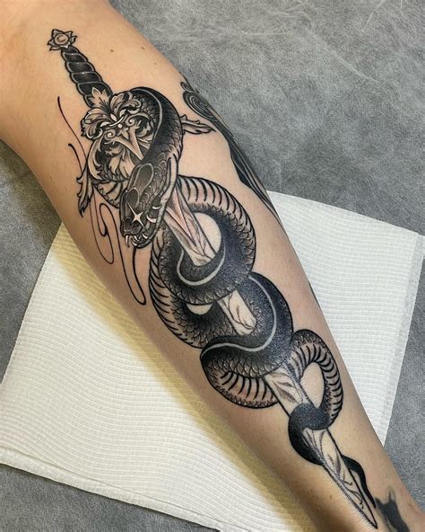 101 Best Snake Sword Tattoo Ideas That Will Blow Your Mind