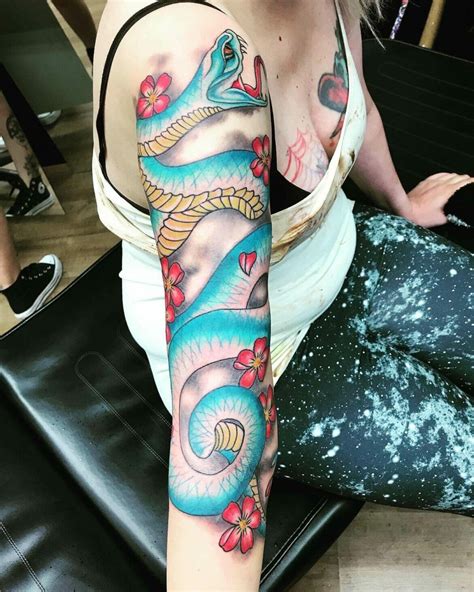 101 Best Snake Tattoo Sleeve Ideas That Will Blow Your Mind