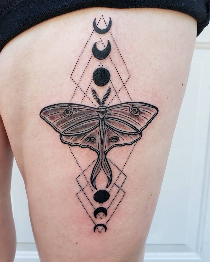 102 Magical Luna Moth Tattoo Ideas And Meanings Body Art Guru Moth