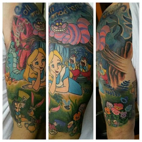 105 Fairy Alice In Wonderland Tattoo Designs Ideas 2019