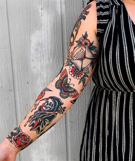 106 American Traditional Tattoo Designs That Are Real Statement Pieces