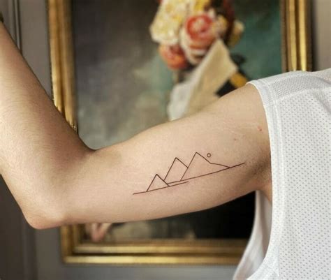 11 Minimalist Mountain Tattoo Ideas That Will Blow Your Mind