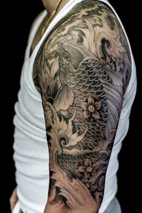 110 Best Japanese Koi Fish Tattoo Designs And Drawings Koi Tattoo