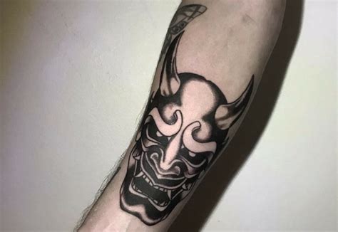 12 Best Oni Mask Tattoos To Inspire You Updated 2024