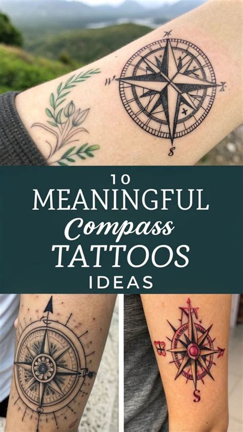 15 Compass Tattoo Ideas To Navigate Your Next Ink Inspiration