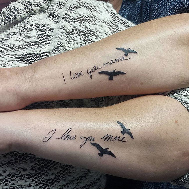 15 Mother Daughter Tattoos That Show Their Unbreakable Bond Bored Panda