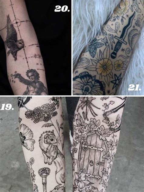 15 Tattoo Gap Filler Patterns To Perfectly Complete Your Sleeve