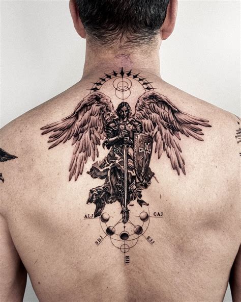 16 Popular St Michael Tattoo Design Ideas St Michael Tattoo
