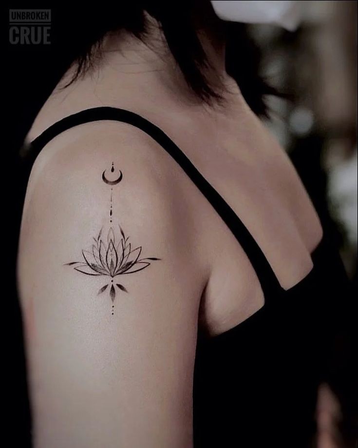 16 Tatuajes De Flor De Loto Significado Dibujos Minimalistas