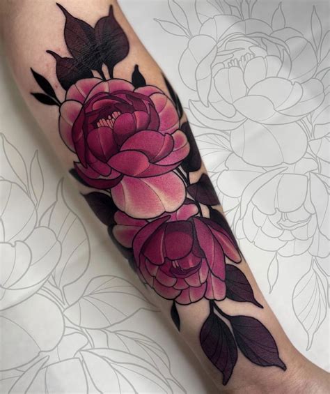 160 Gorgeous Peony Tattoos Designs With Meanings 2022