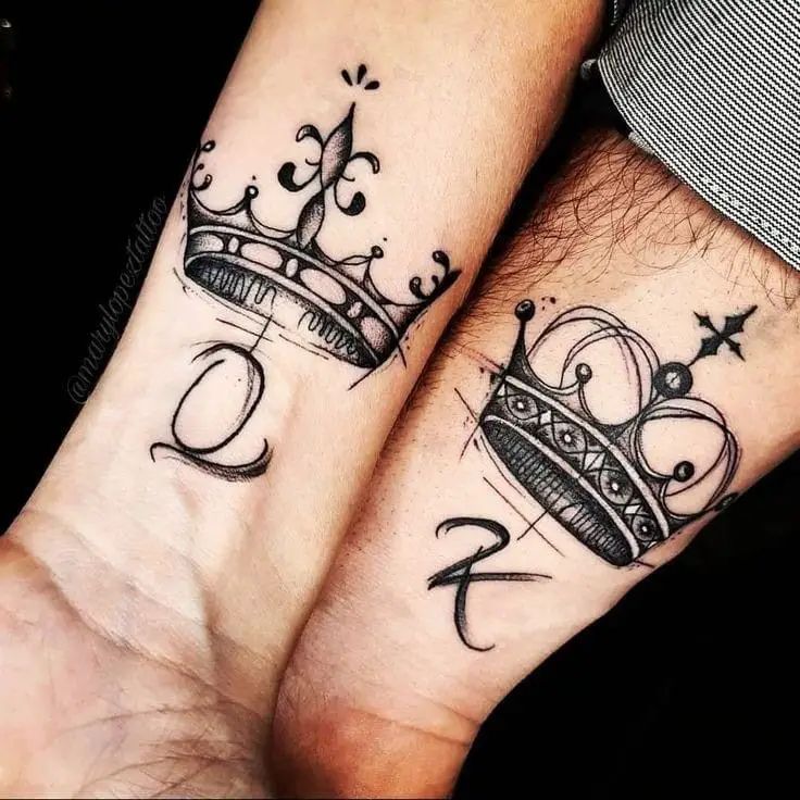 160 King And Queen Tattoos Inspired By Royalty Ink Ideas In 2023 160 King And Queen Tattoos Inspired By Royalty Ink Ideas In 2023