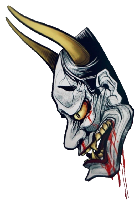 190 Oni Mask Tattoo Designs With Meaning 2023 Tattoosboygirl Half