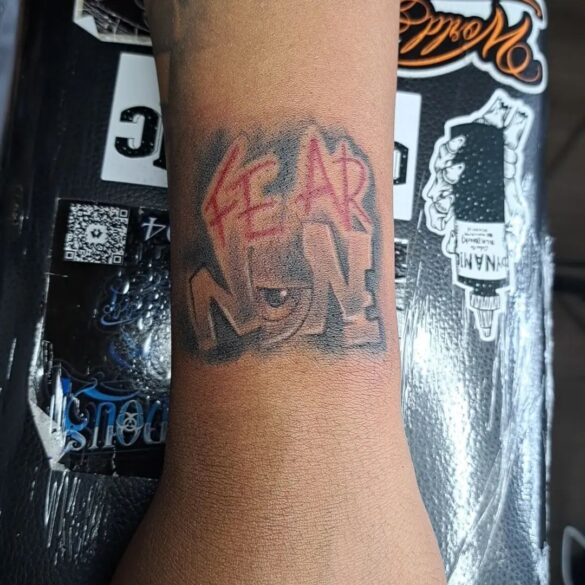 20 Amazing Fear No One Tattoos For 2024