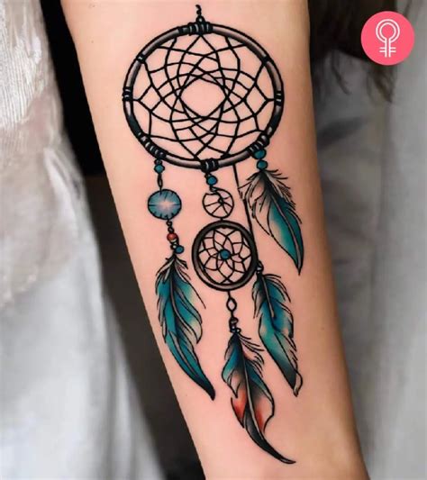20 Dream Catcher Tattoo Design Ideas For Women Dream Catcher Tattoo