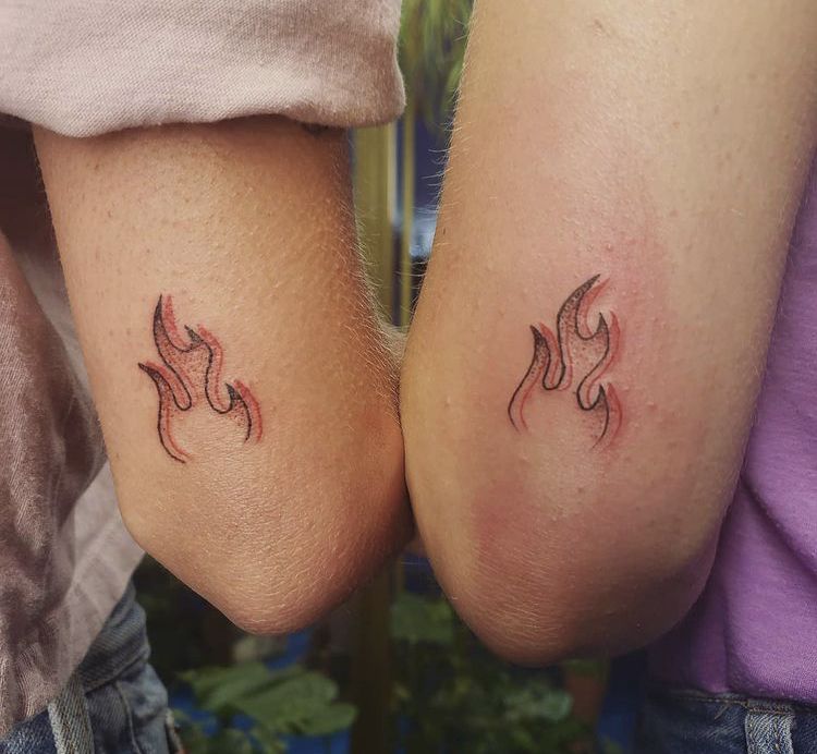 20 Finest Twin Flame Tattoos Of All Time