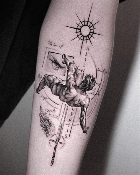 20 Icarus Tattoo Designs That Perfectly Capture The Mythological