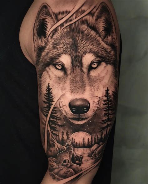 20 Tatuajes De Lobos Peque Os En El Brazo Tribales