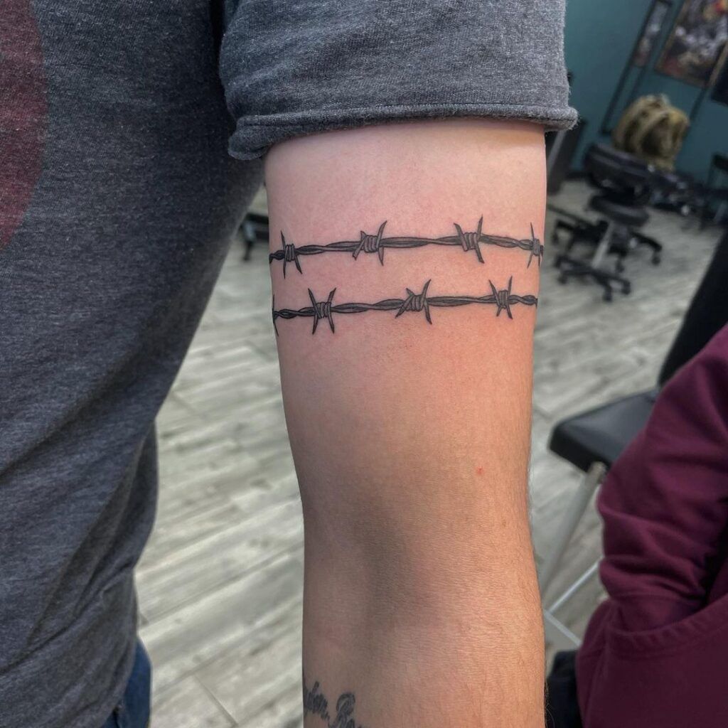 200 Best Barbed Wire Tattoo Designs For Men And Women 2022 Tattoo