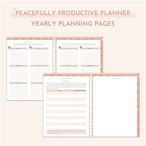 2025 Weekly Peacefully Productive Planner Hustle Sanely