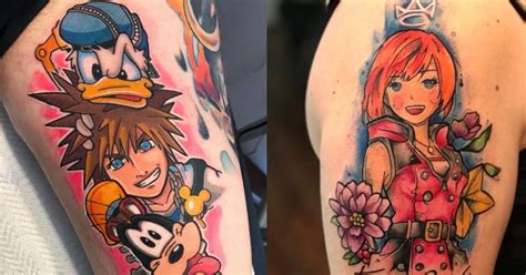 23 Kingdom Hearts Tattoos From Super Dedicated Disney Fans Nowloading