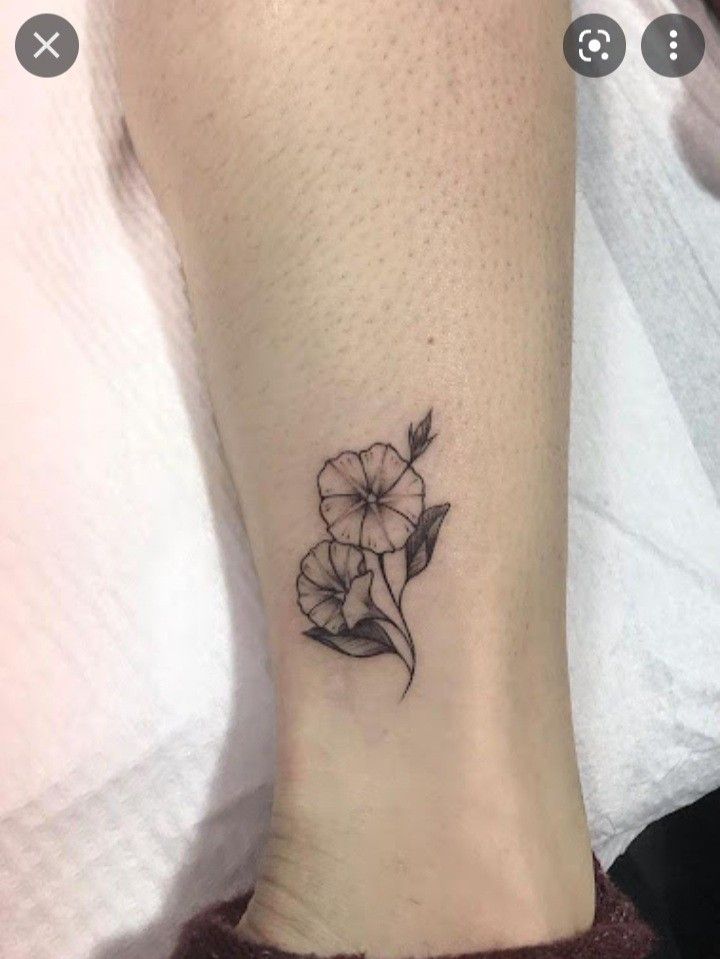 25 Amazing Morning Glory Tattoos For Girls