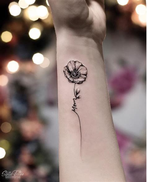 25 Delicate Small Flower Wrist Placement Tattoo Unique Ideas For Woman