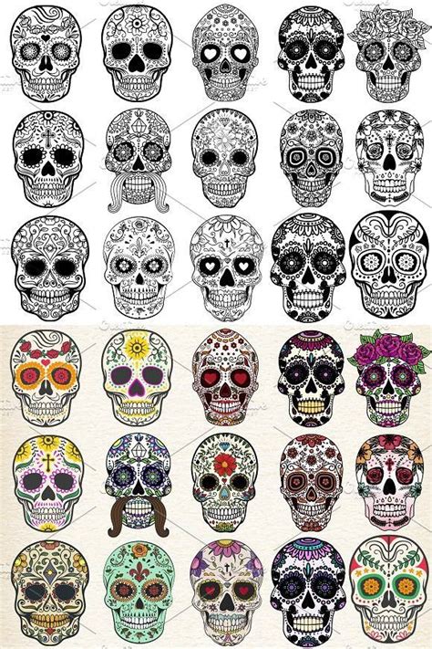 280 Best Sugar Skull Tattoo Designs With Meanings 2024 D A De Los