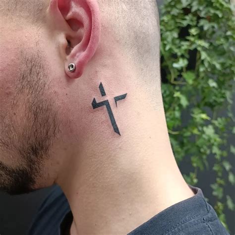 3 Cross Neck Tattoos For Men Best Tattoo Ideas