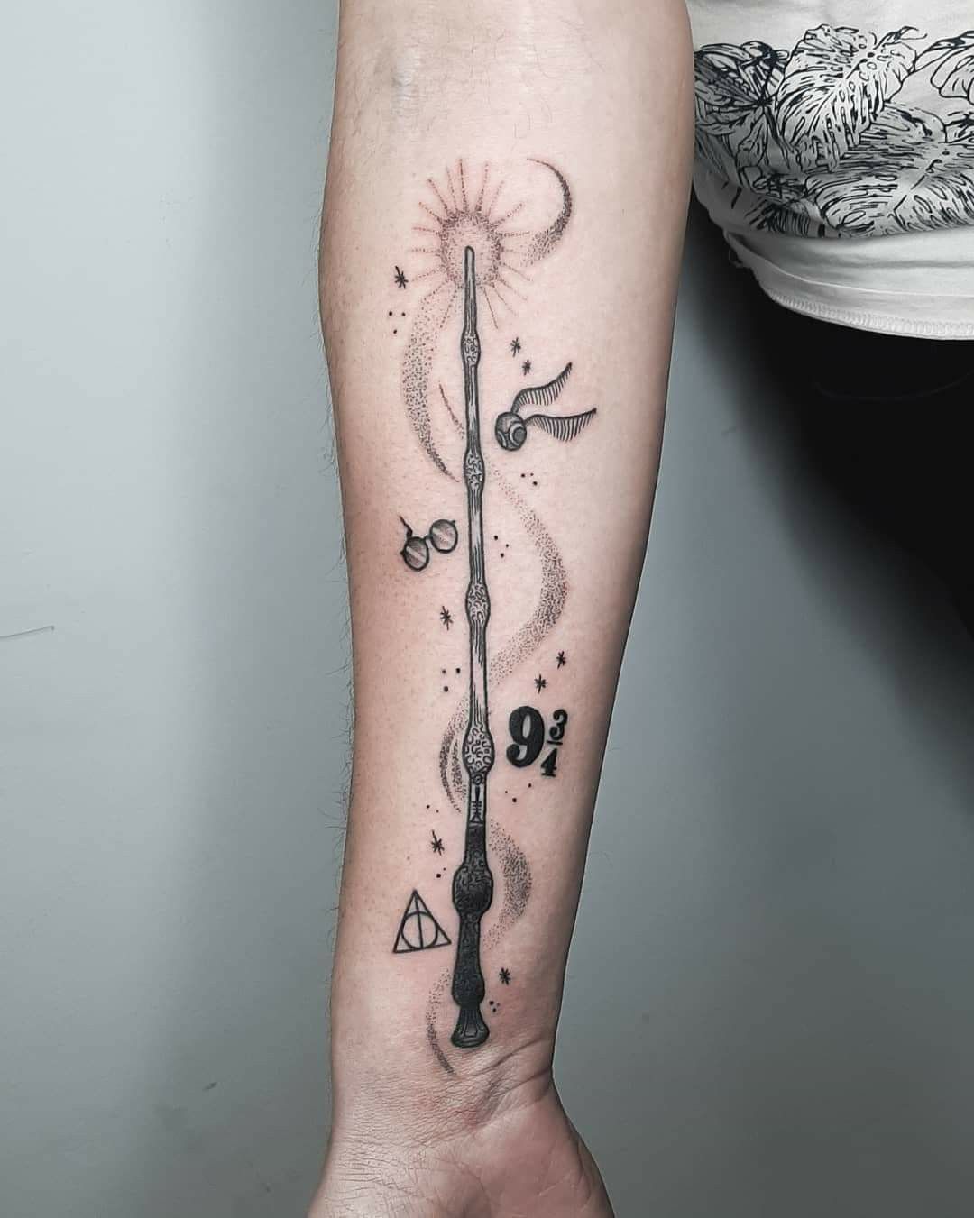 30 Harry Potter Tattoo Ideas And Designs Inspiration In 2024