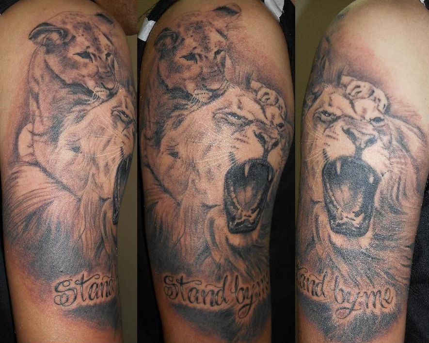 30 Mejores Dise Os Y Significados De Tatuaje De Le N Y Cachorro Con