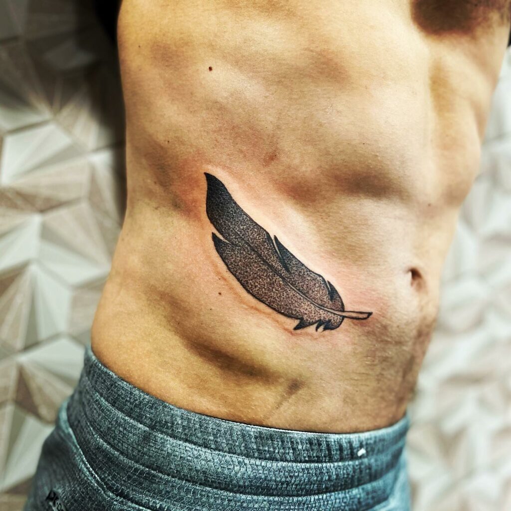 35 Astonishing Rib Tattoos For Men To Try Right Now