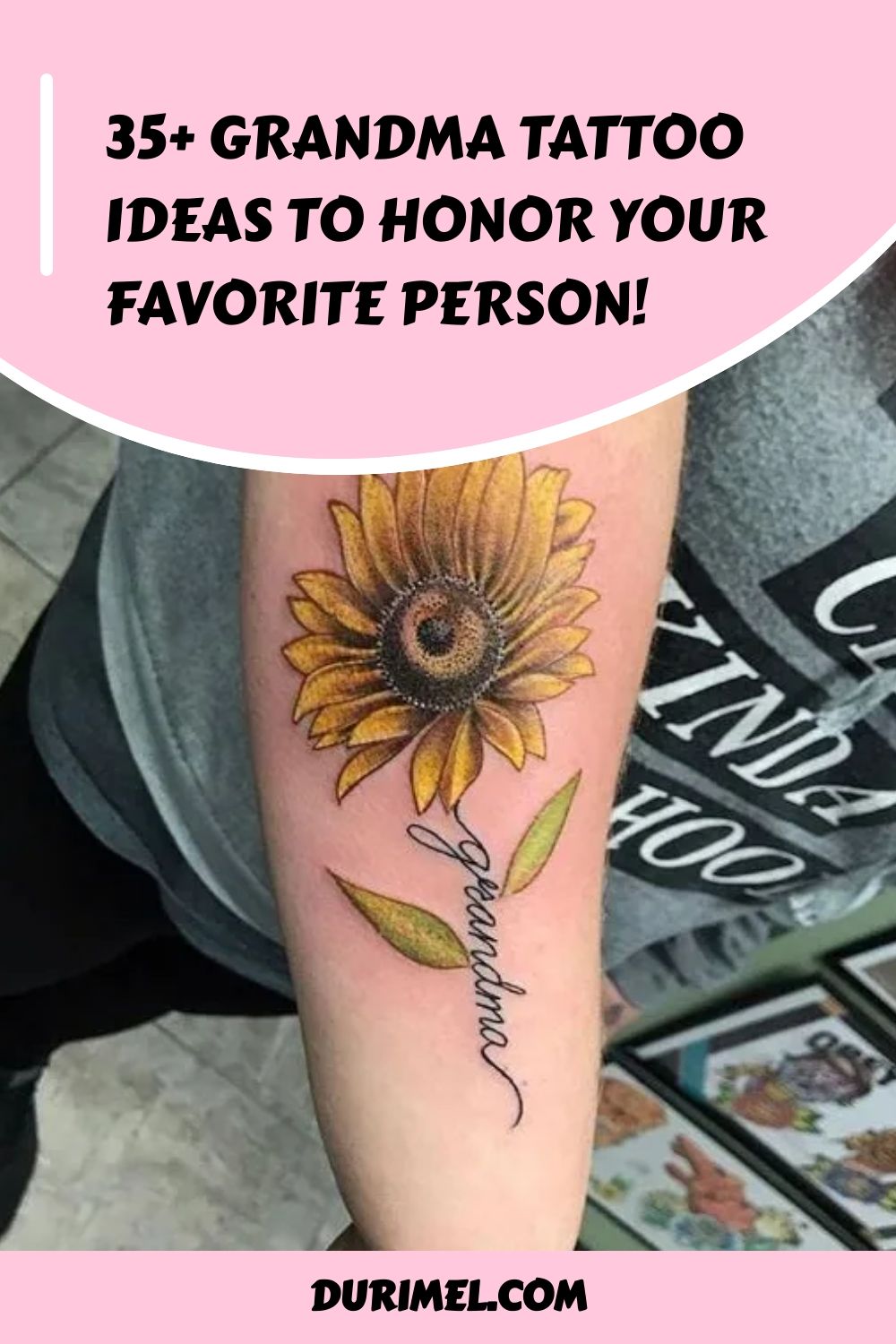35 Grandma Tattoo Ideas To Honor Your Favorite Person En 2024