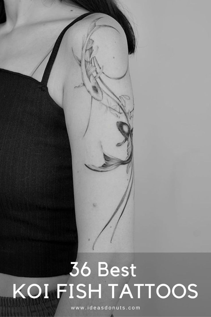 35 Stunning Koi Fish Tattoo Design Ideas