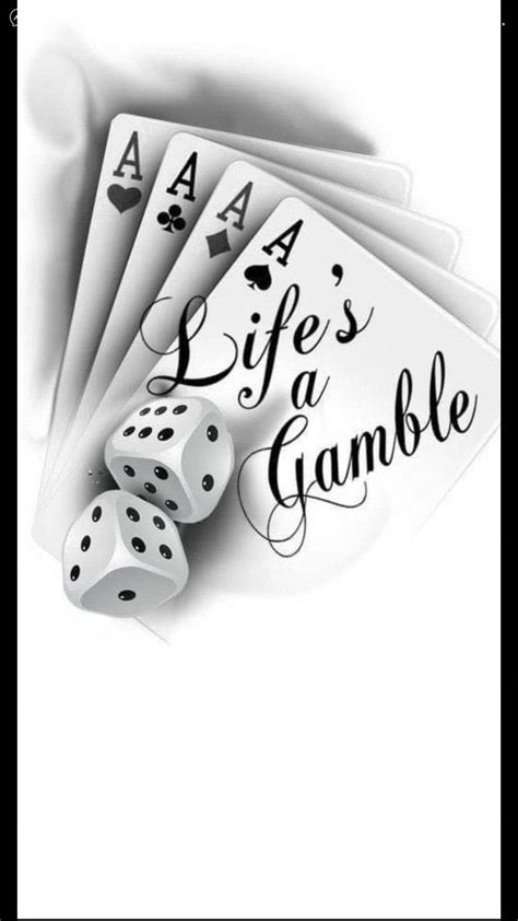 38 Best Life Is A Gamble Tattoo Letter Images On Pinterest Tattoo