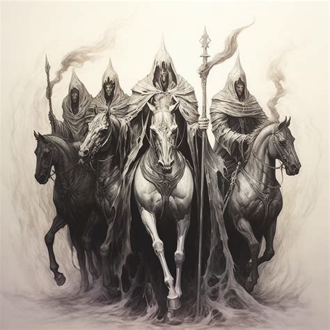 Apocalypse Tattoo Ideas: 4 Horsemen Designs