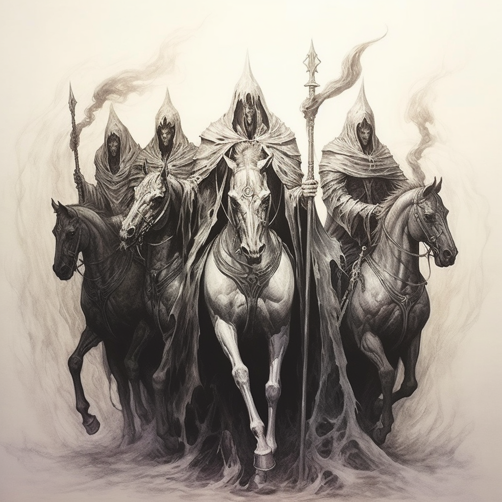 4 Horsemen Of The Apocalypse Tattoo Meaning 4 Horsemen Of The