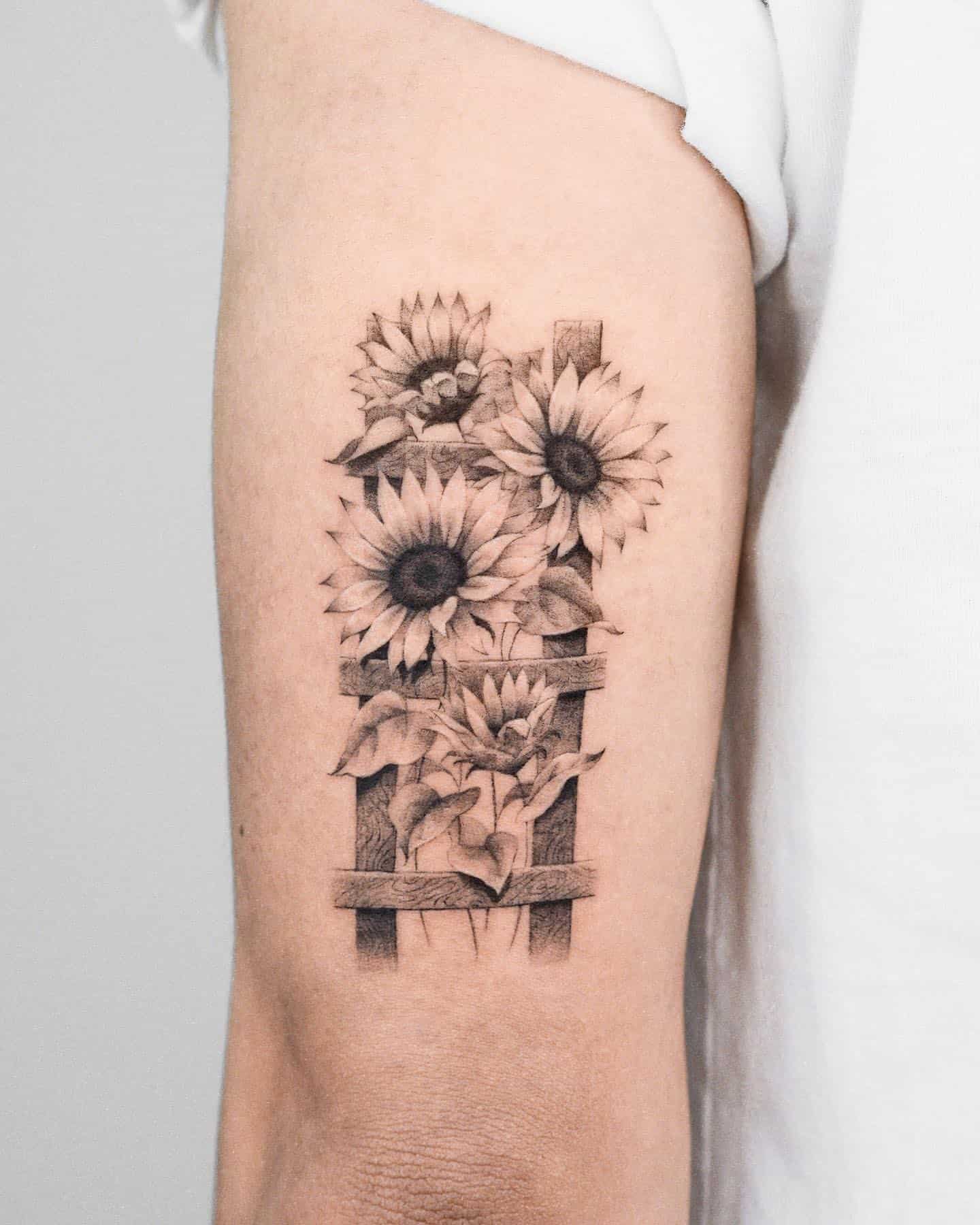 40 Beautiful Sunflower Tattoo Ideas For Men Women In 2022 40 Beautiful Sunflower Tattoo Ideas For Men Women In 2022