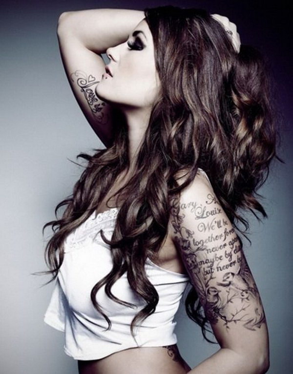 40 Cool And Pretty Sleeve Tattoo Designs For Women Styletic