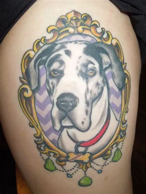 40 Cute Great Dane Tattoo Ideas The Paws Golden Retriever Tattoo 40 Cute Great Dane Tattoo Ideas The Paws Golden Retriever Tattoo