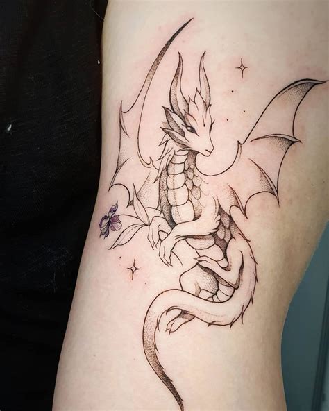 40 Dragon Tattoo Ideas Trending Drawings Dragon Tattoo Simple Baby