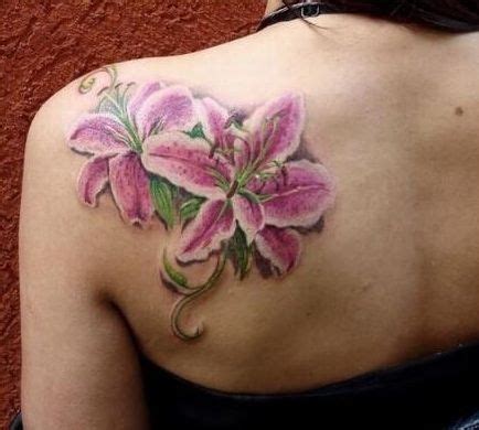 40 Lovely Lily Tattoo Designs And Their Hidden Stories Stargazer