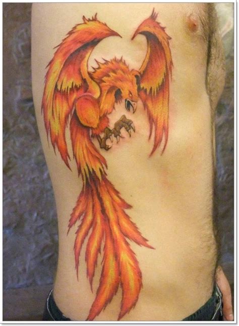 40 Phoenix Tattoo Designs For Men