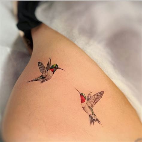 40 Small Hummingbird Tattoo Ideas