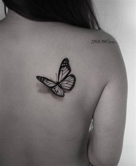 43 Black And White Realistic Butterfly Tattoo Chantellevaila
